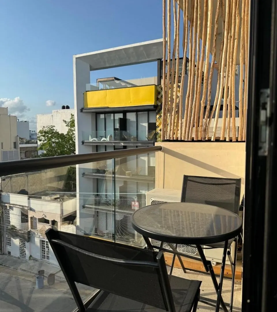 פלאייה דל כרמן Green Savage Studio 1Br Rooftop